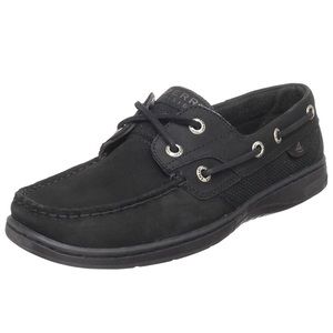 Sperry TopSiders in Black